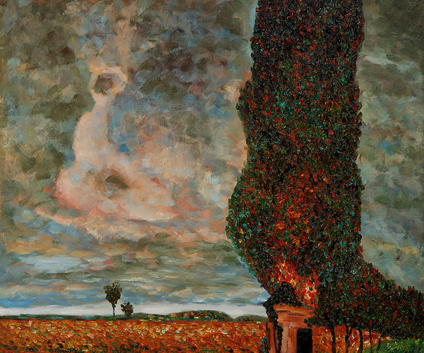 High Poplar - Claude Monet Paintings